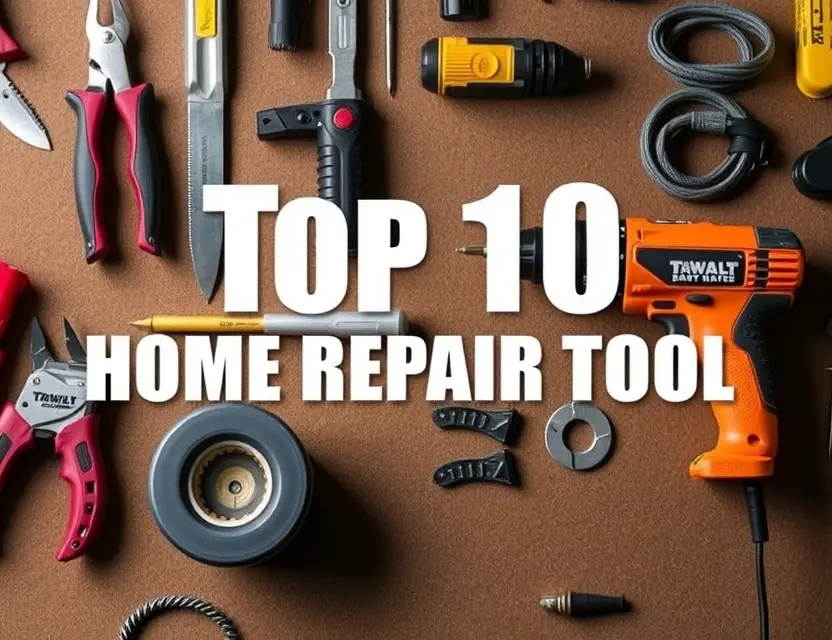 Топ-10 необходимых инструментов для домашнего ремонта